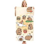MIFKLMV Extra Large Beach Towel, Quick Dry Microfibre Printed Beach Towels, Super Absorbent Beach Towel, Sand Free Microfiber Towels for Swim Yoga Pool Beach Accessories