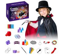 MIFKLMV Kids Magic Set - 90+ Magic Tricks for Kids, with Magic Wand & Instruction Manual for Pretend Play Toys for Kid Ages 6-12 Years to to Perform, Magic Toy Gifts for Girls Boys Beginners