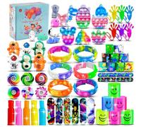 MIFKLMV Party Bag Fillers for Kids,Birthday Party Favours Toys Box Assortment Toys Classroom Prizes Rewards, Toy Bulk Party Bag Fillers for Kids,Party Favour Toy Assortment for Boys Girls Gifts -