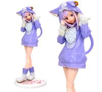 MIFKLMV Re-m Anime Figure， 8.2 Inch Rem Action Figure Re,Zero, Starting Life in Another World，PVC Action Girl Figurine Toys Collectible Model Indoor Decoration Ornaments Gifts - Blue