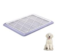 Mifoci Dog Training Pad Holder with Mesh Tray Non-Slip Leak Proof Puppy Potty Tray for Small Medium Large Dogs Pee Pad Holder Easy Clean Indoor Bathroom (25.59 x 18.90 Inch)