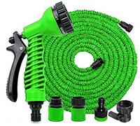 Mifri UK 100 Feet Newest Expandable Strongest Hose With & 8 Pattern Spray Nozzle