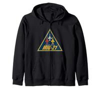 MIG-21 Patch Zip Hoodie