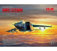 Mig-25 Bm, Soviet Strike Aircraft Fighter 1:72 Plastic Model Kit ICM