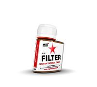 MIG Filter Tan for Tritonal Camo 35ml - Plastic Model Building Paints and Accessories # F242