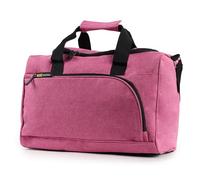 MIG Ryanair Approved Cabin Holdall 40x25x20cm - Lightweight, Showerproof Travel Bag with Adjustable Shoulder Strap | EasyJet, WIZZ Air Underseat Bag (Pink)