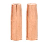MIG Torch Nozzle 21 37 3 8inch 2Pcs High Purity Copper Aftermarket Parts for Tweco Mini 1 Industrial Welding