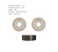 Mig Welder Drive Roller U Bearing Roller Groove Wire Feed Knurled 023 030 035 045 V Steel Welding Accessory Compatible Having Clarke Sip (1)