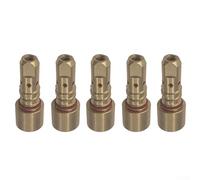 MIG Welder Gas Diffuser 5 Pack for Lincoln For Magnum Pro 250A / 350A KP2746-1 Copper Welding Nozzles Compatible with MIG Welding Torches