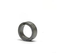 MIG Welder Roller, Wire Feed Drive 0.8mm 1.0mm with Guide Wheel Stainless Steel Silver for Welding Equipment Accessories(Little /0.8-1.0)