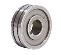MIG Welder Wire Feed Roller 0.8mm 0.9mm Knurled Welding Wire Drive Roll Bearing Steel Feeder Roll for MIG Welding Machine Wire Spool Roller Compatible with