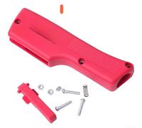 MIG Welding Handle Shell 200A 350A 500A Nylon Heat Resistant Replacement Part for 15AK Torch Front Rear Body Red Blue Black(A)