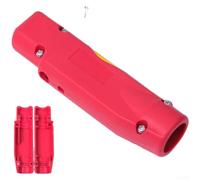 MIG Welding Handle Shell 200A 350A 500A Nylon Heat Resistant Replacement Part for 15AK Torch Front Rear Body Red Blue Black(C)