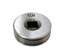 MIG Wire Feed Roller Drive Wheel Feeder V KNURLED Guide Welding 0.6/0.8/1.0mm (0.8/1.0-25mm V)