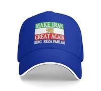 Miga King Reza-Pahlavi Make Iran Great Again Hat Trucker Cap for Men Women
