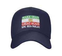 Miga King Reza-Pahlavi Make Iran Great Again Hat Trucker Cap for Men Women
