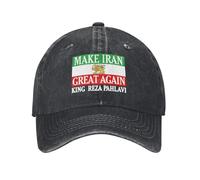 Miga King Reza-Pahlavi Make Iran Great Again Hat Trucker Cap for Men Women