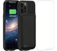 MIGAFEI Battery Case for iPhone 14Plus 14Pro Max 13Pro Max 12Pro Max, 13800mAh Portable Protective Charging Case, Rechargeable Extended Battery Black