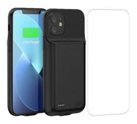 MIGAFEI Battery Case for iPhone 15 Plus, 13800mAh Portable Backup Protective Charging Case Rechargeable Extended Battery Charger Cases for iPhone 15 Plus (Black 15Plus MaxCase)