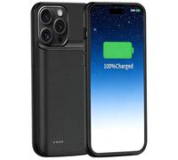 MIGAFEI Battery Case for iPhone 15 Pro Max, 13800mAh Rechargeable Smart Extended Charging Case Compatible with iPhone 15 Pro Max(6.7 inch