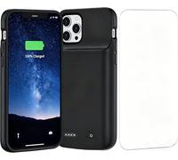 MIGAFEI iPhone 12/12Pro Battery Case, 7000mAh Portable Backup Power Bank Protective Charging Case Rechargeable Extended Battery Charging Case for iPhone 12/12 Pro
