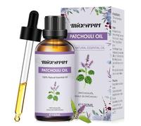 Migcaput 100ml Patchouli Essential Oil, Pure Patchouli Oil for Diffusers, Aromatherapy, Sleep, Relaxation, Perfume, Candle Making