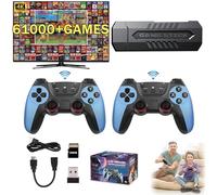 MIGEDY 2025 New Game Stick 4k 60,000 Games,Retro Gaming Console Build in 60,000+ Games,Plug & Play TV Video Retro Gaming Stick for everybody(256G)