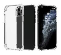 Migeec Case for iPhone 11 Pro Clear Protective TPU Cover with Raised Camera Protection, Shock-Absorbent Corners, Slim Fit Phone Case Transparent Design