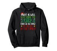Might As Well Sleep Under Tree Christmas Tee Xmas Pajamas Pullover Hoodie