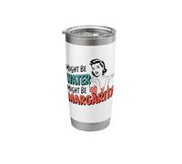 Might Be Water Might Be Margarita Stainless Steel Insulated Tumbler