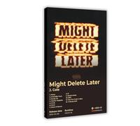 Might Delete Later Rapper J Cole Album Cover Poster Canvas Poster Bedroom Decor Landscape Office Room Decor Gift 08x12inch(20x30cm)