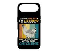 Might Look Like Im Listening Getting More Chickens Case for iPhone Air