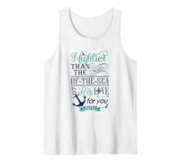 Mightier Than The Waves of The sea is his Love Tank Top