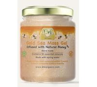 Mighton’s Organic Sea Moss Gel with Raw Honey - Handmade from Wildcrafted St Lucian Gold Sea Moss, Organic Vegan Superfood, Dr Sebi Inspired, Cold-Shipped, 510ml (125 ml (8 Pack))