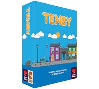 Mighty Boards: Tenby - Matching Card Game, Action Drafting, Street Building Competition, Build The Perfect Welsh Seaside Town, Ages 14+, 1-5 Players