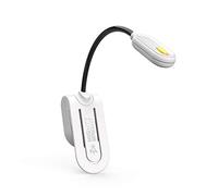 Mighty Bright The Original MiniFlex2 Book Light, Ultra Lightweight Reading Light, Portable Travel Light, 24 Hour Battery Life, Perfect for Kids, Bookworms, Reading in Bed (White)