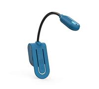 Mighty Bright The Original MiniFlex2 Book Light, Ultra Lightweight Reading Light, Portable Travel Light, 24 Hour Battery Life, Perfect for Kids, Bookworms, Reading in Bed (Blue)
