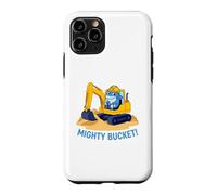 Mighty Bucket Kids Cute Shark Excavator Construction Case for iPhone 11 Pro