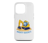 Mighty Bucket Kids Cute Shark Excavator Construction Case for iPhone 13 Pro