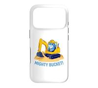 Mighty Bucket Kids Cute Shark Excavator Construction Case for iPhone 17 Pro
