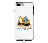 Mighty Bucket Kids Cute Shark Excavator Construction Case for iPhone 7 Plus/8 Plus