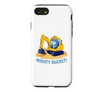 Mighty Bucket Kids Cute Shark Excavator Construction Case for iPhone SE (2020) / 7/8