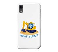 Mighty Bucket Kids Cute Shark Excavator Construction Case for iPhone XR