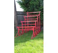 Mighty Builders Trestles - All Sizes - Trestle - Band Stands Painted 690Kg SWL/Pressur (Size1 (0.58m-0.81m))