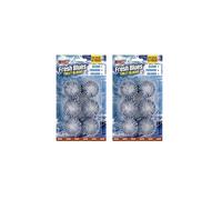 Mighty Burst Fresh Blues Toilet Block, 12 Pack, Cistern Blocks That Freshen, Cleans and Leaves Sparkling Blue Water, Freshens The Bathroom, FBTB724