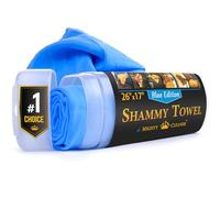 Mighty Cleaner Premium Shammy Cloth for Car Drying - (26”x17”) - Super Absorbent Reusable Chamois Towel for Car - Scratch-Free Shammy Towel for Car - Car Drying Towel