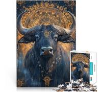 Mighty Cow1000 Piece Jigsaw Puzzle for teenagers Toys Educational Games Stress Relieving is ideal as gifts for the whole family 38x26cm