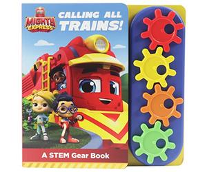 Mighty Express - Calling All Trains! - A STEM Gear Sound Book - PI Kids