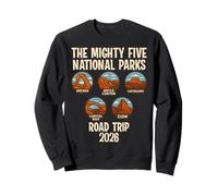 Mighty Five National Parks Road Trip 2026 Sweatshirt