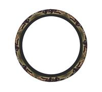 Mighty Highland Yak Double-Layer Thick Steering Wheel Cover, 100% Polyester, 15 feet in Diameter